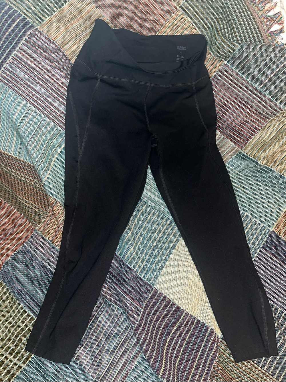 Girlfriend Collective XL Black Leggings